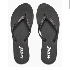 Reef Women’s Stargazer Black/Sparkle Flip Flops